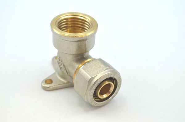 Schraubfitting Wandwinkel kurz für Mehrschichtverbundrohr
